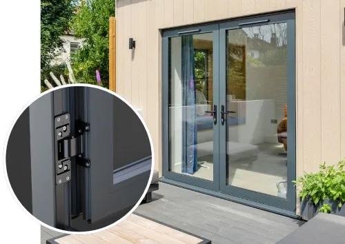 InvisiHinge the concealed hinged for Sheerline Aluminium Doors
