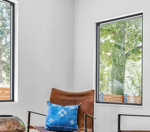 Fixed aluminium windows